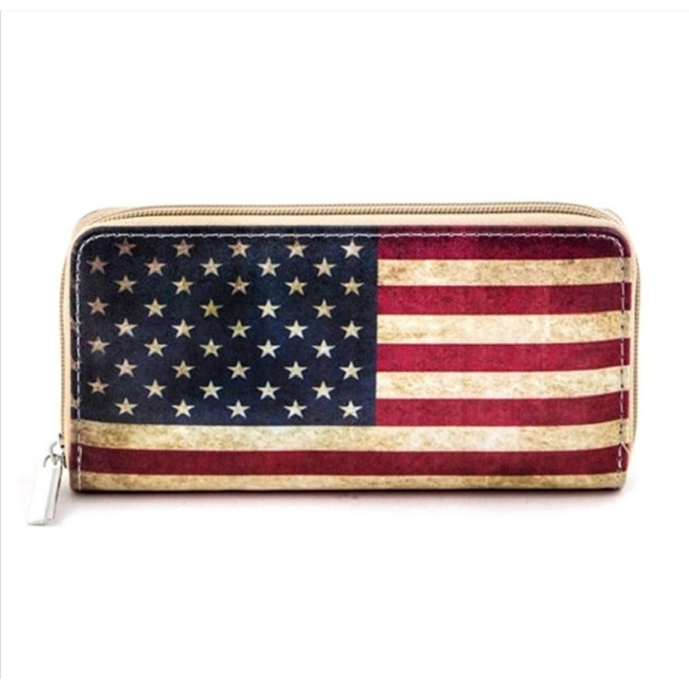 American Flag Wallet